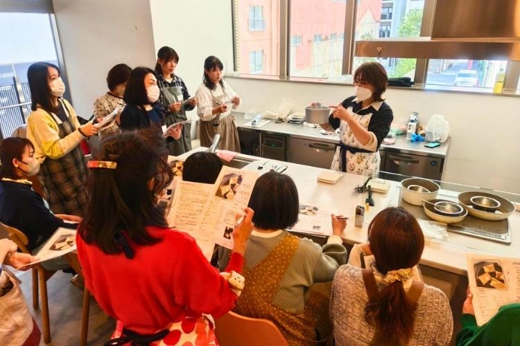 パン教室の様子